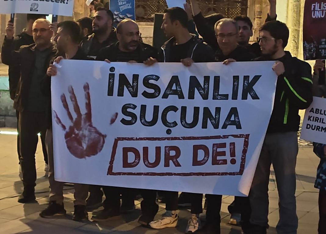 Konya Sumud Filosu için kıyama kalktı! 7